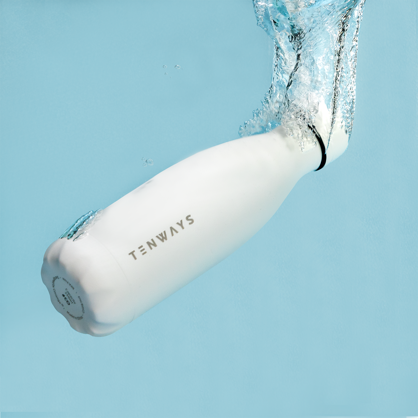 Insulated Water Bottle (White)