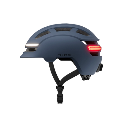 2020 new smart motorcycle helmet TENWAYS EH20 Smart Helmet, Slate Grey